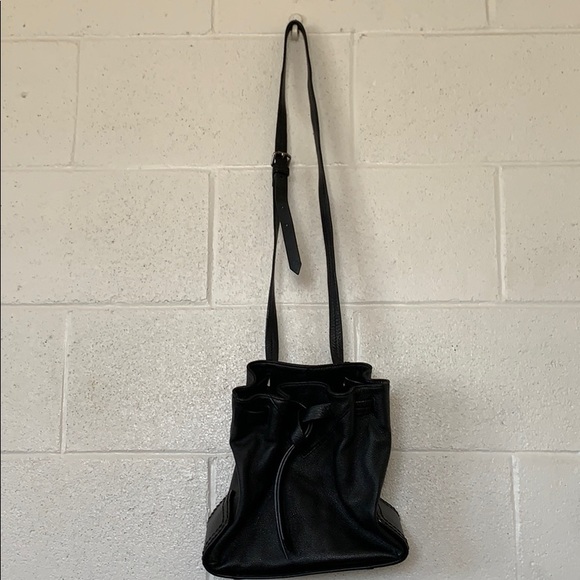 Handbags - Black Leather Crossbody
